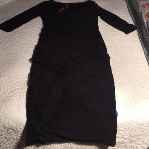 “Jean Paul Gaultier” Black Lace Dress!